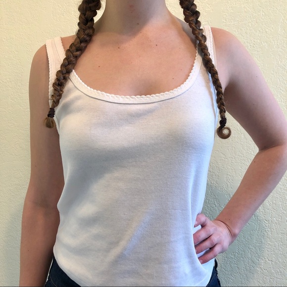 Wild Fable white tank top - Picture 2 of 5
